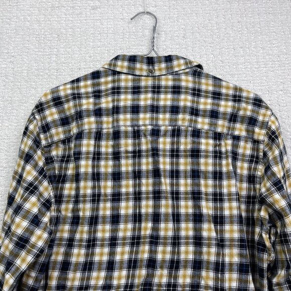 Only & Sons Slim-Fit Men's Plaid Shirt Yellow / Black Sz L Lumberjack Outdoor - Picture 12 of 16